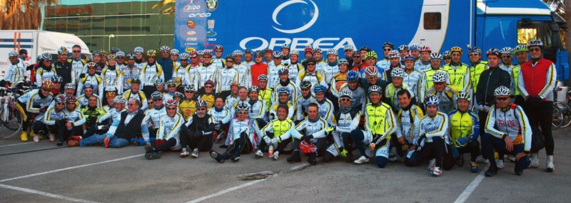 Campus de Ciclismo "Actívate" grupo 2012